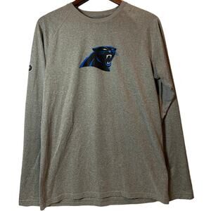 Under Armour Men's Carolina Panthers NFL Combine Authentic Long Sleeve Size Sm